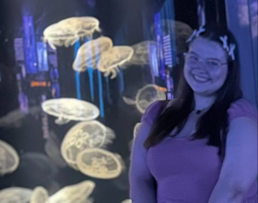 Rylee Jones, a Harrisburg University Environmental Science & Sustainability undergraduate student.